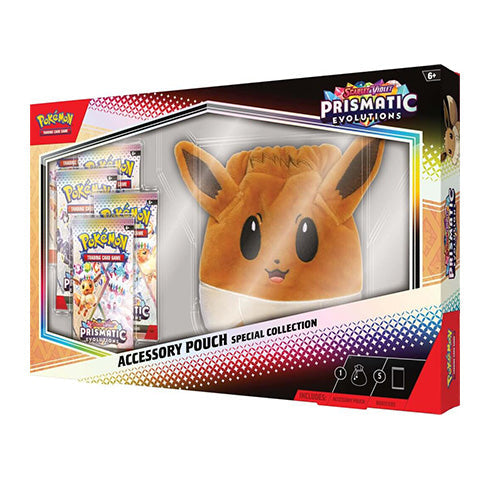 POKEMON TCG - Scarlet & Violet Prismatic Evolutions Accessory Pouch Special Collection