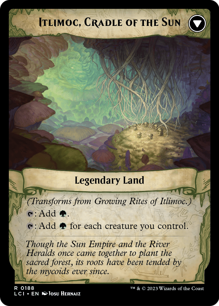 MAGIC: THE GATHERING  - Growing Rites of Itlimoc (LCI-188) - The Lost Caverns of Ixalan