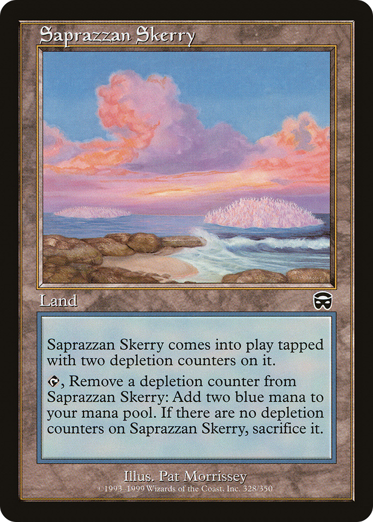MAGIC: THE GATHERING  - Saprazzan Skerry (MMQ-328) - Mercadian Masques Foil