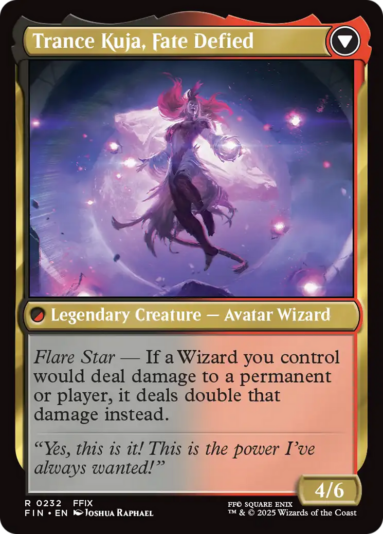 MAGIC: THE GATHERING  - Kuja, Genome Sorcerer (FIN-232) - FINAL FANTASY