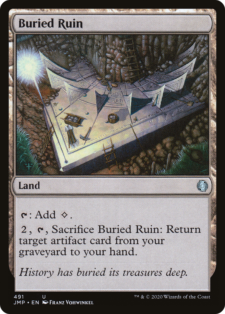 MAGIC: THE GATHERING  - Buried Ruin (JMP-491) - Jumpstart