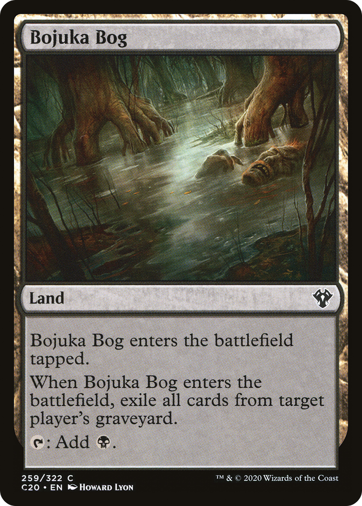 MAGIC: THE GATHERING  - Bojuka Bog (C20-259) - Commander 2020
