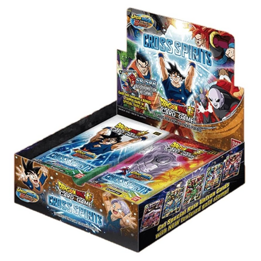 DRAGON BALL SUPER CARD GAME - CROSS SPIRITS BOOSTER BOX