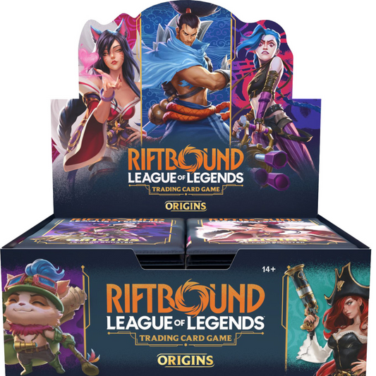 RIFTBOUND : LEAGUE OF LEGENDS - ORIGINS BOOSTER BOX (PREORDER)