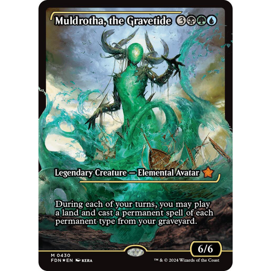 MAGIC THE GATHERING - MULDROTHA, THE GRAVETIDE - FOUNDATIONS - FOIL