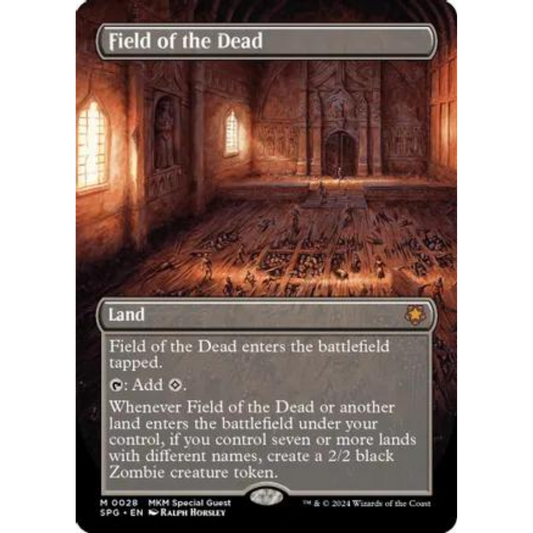 MAGIC THE GATHERING - FIELD OF THE DEAD - SPECIAL GUESTS - FOIL