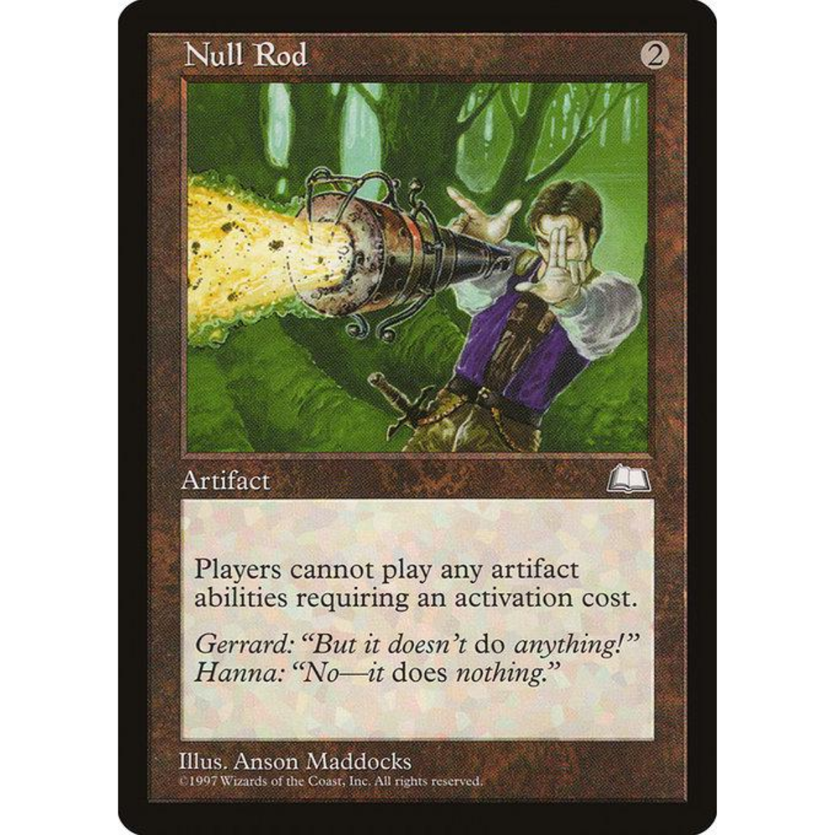 MAGIC THE GATHERING - NULL ROD - WEATHERLIGHT
