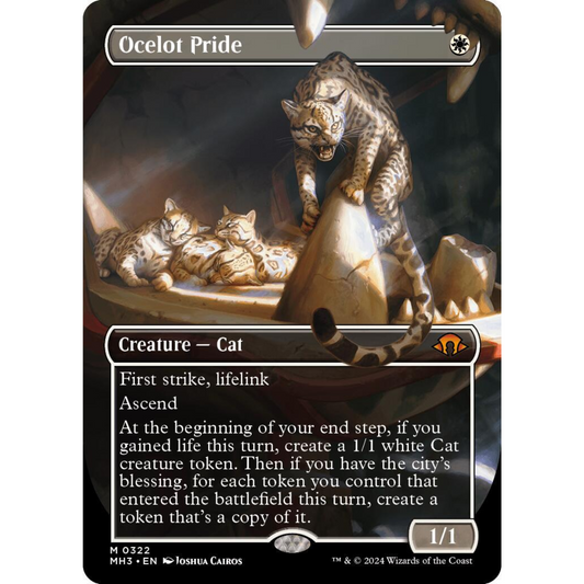 MAGIC THE GATHERING - OCELOT PRIDE - MODERN HORIZONS 3