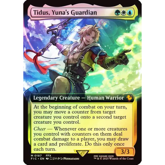 MAGIC THE GATHERING - TIDUS, YUNA'S GUARDIAN - FINAL FANTASY COMMANDERS - FOIL