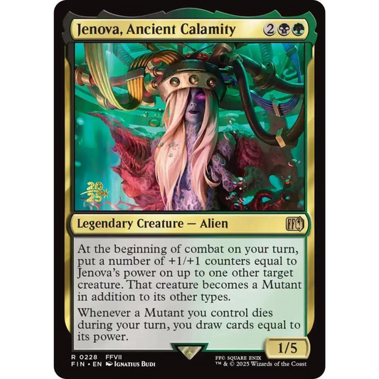 MAGIC THE GATHERING - JENOVA, ANCIENT CALAMITY - FINAL FANTASY PROMOS - FOIL