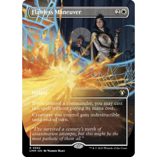 MAGIC THE GATHERING - FLAWLESS MANEUVER - COMMANDER MASTERS