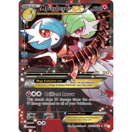 POKEMON TCG - M GARDEVOIR EX RC31/RC32 GENERATIONS RADIANT COLLECTION