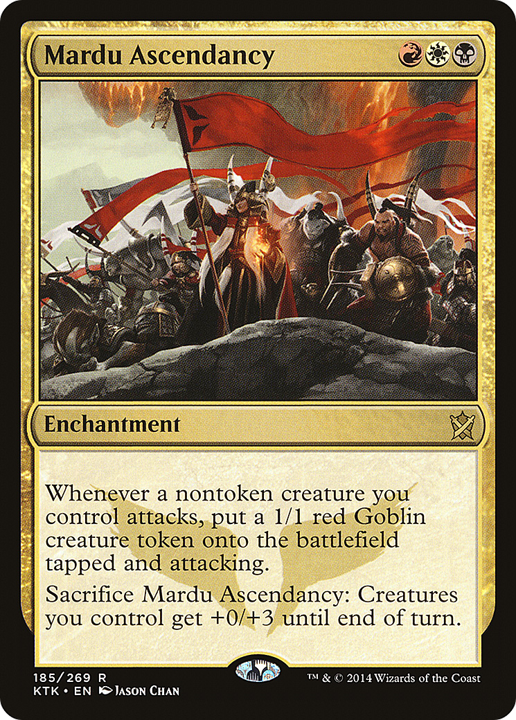 MAGIC: THE GATHERING  - Mardu Ascendancy (KTK-185) - Khans of Tarkir