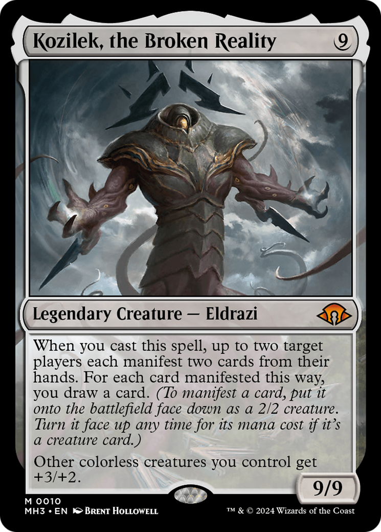 MAGIC: THE GATHERING  - Kozilek, the Broken Reality (MH3-010) - Modern Horizons 3
