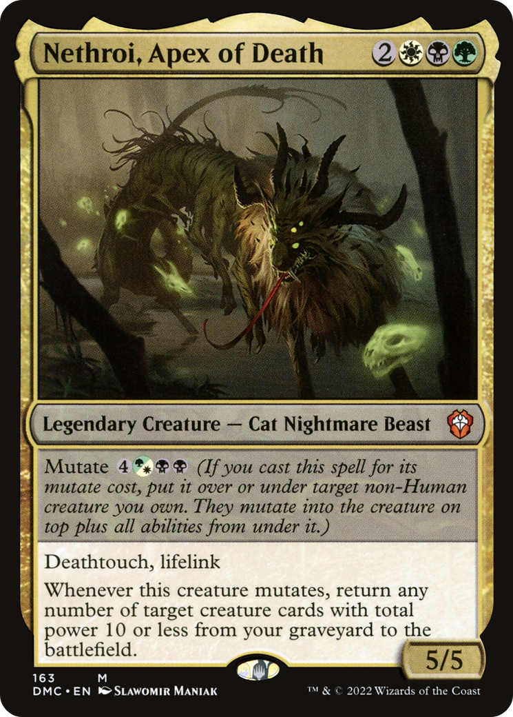 MAGIC: THE GATHERING  - Nethroi, Apex of Death (DMC-163) - Dominaria United Commander