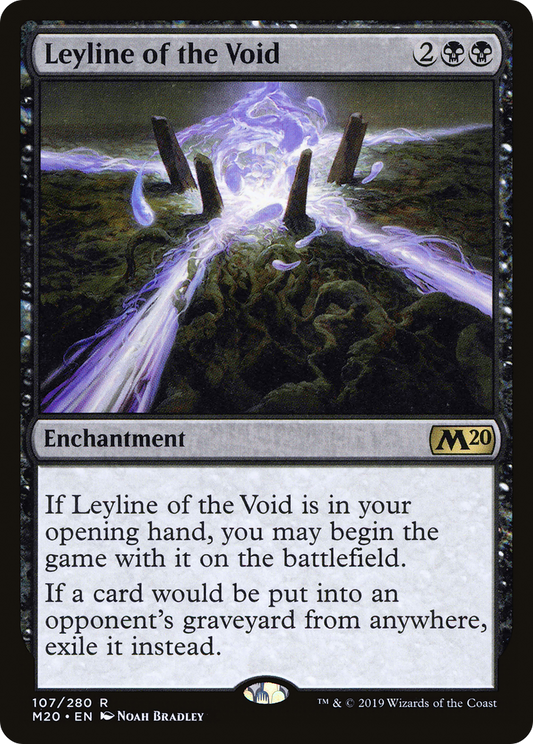 MAGIC: THE GATHERING  - Leyline of the Void (M20-107) - Core Set 2020