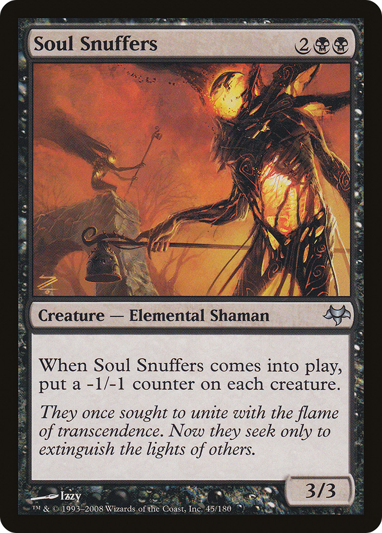 MAGIC: THE GATHERING  - Soul Snuffers (EVE-045) - Eventide