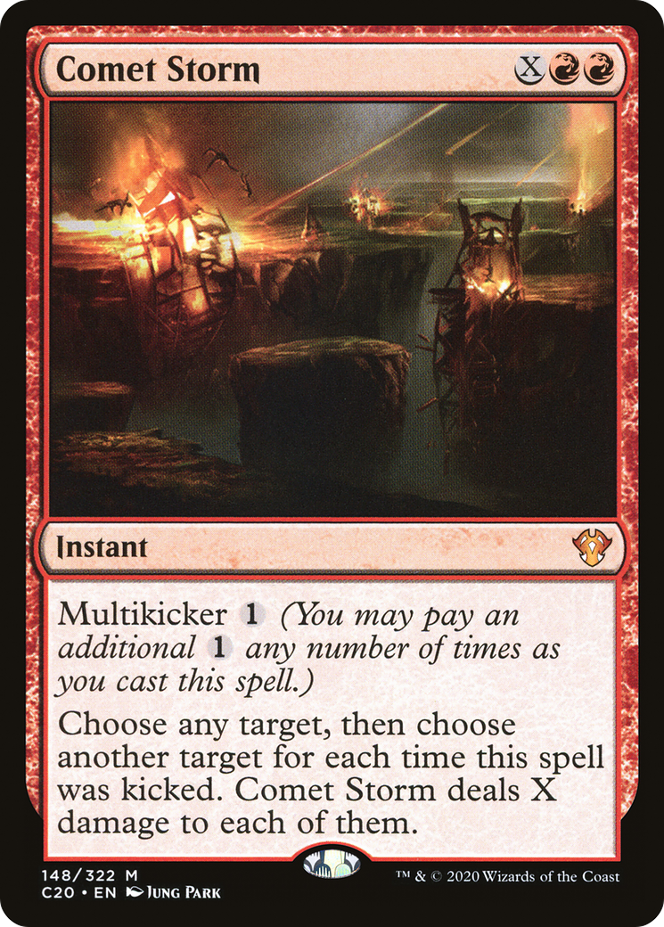 MAGIC: THE GATHERING  - Comet Storm (C20-148) - Commander 2020