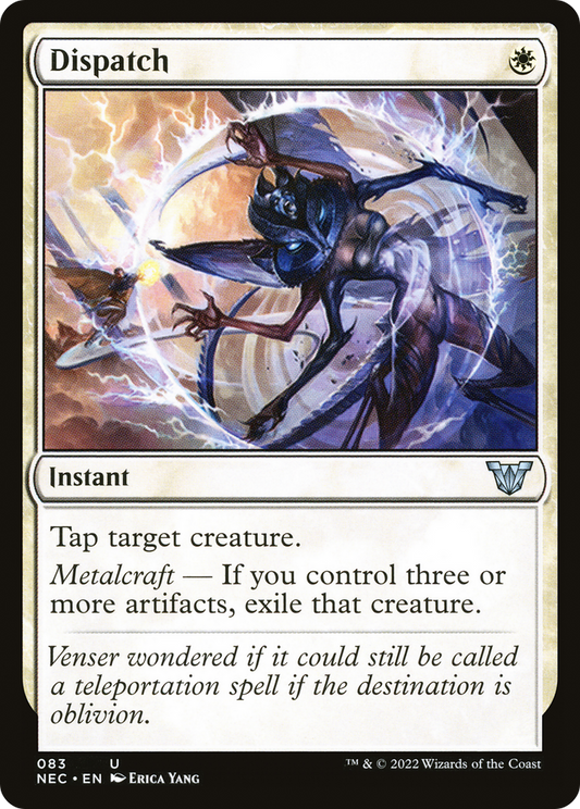 MAGIC: THE GATHERING  - Dispatch (NEC-083) - Neon Dynasty Commander