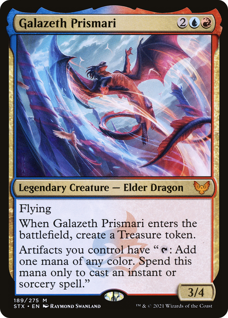 MAGIC: THE GATHERING  - Galazeth Prismari (STX-189) - Strixhaven: School of Mages Foil