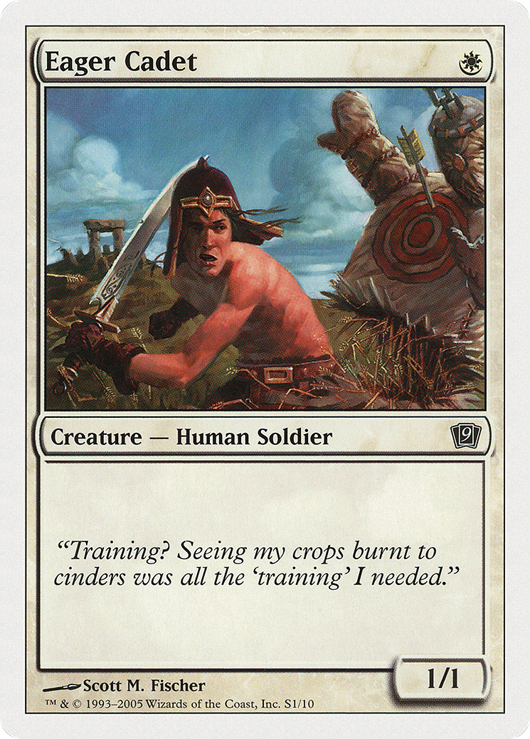 MAGIC: THE GATHERING  - Eager Cadet (9ED-0S1) - 9th Edition