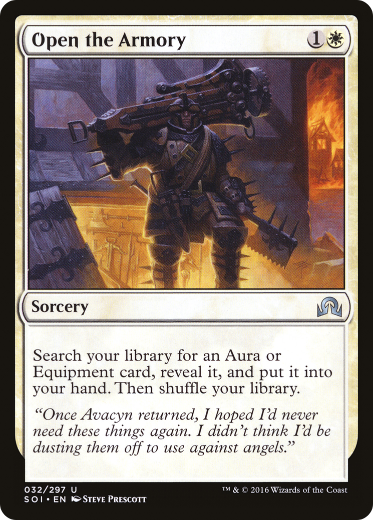 MAGIC: THE GATHERING  - Open the Armory (SOI-032) - Shadows over Innistrad