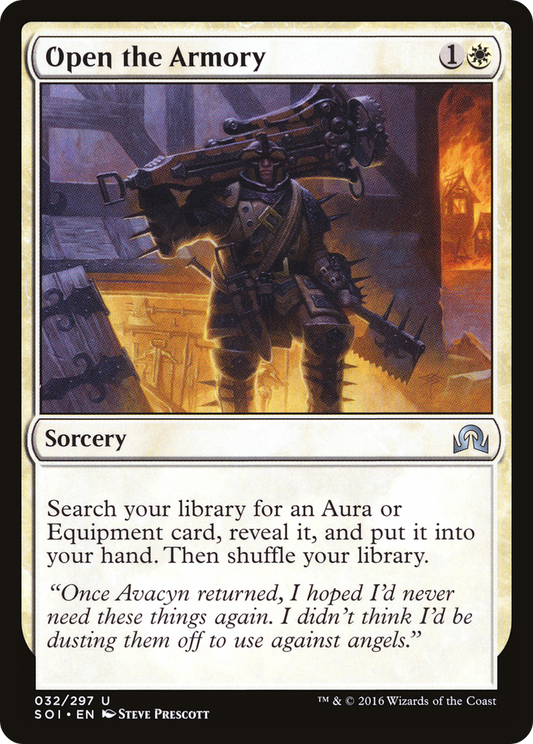 MAGIC: THE GATHERING  - Open the Armory (SOI-032) - Shadows over Innistrad