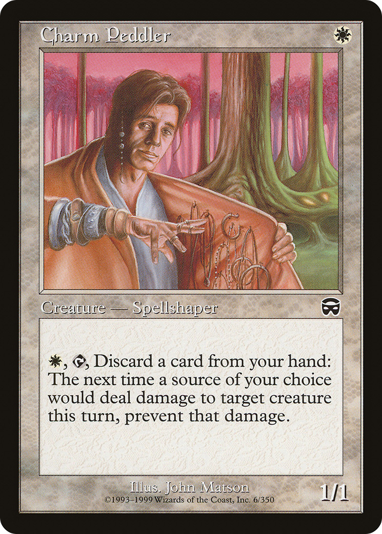 MAGIC: THE GATHERING  - Charm Peddler (MMQ-006) - Mercadian Masques