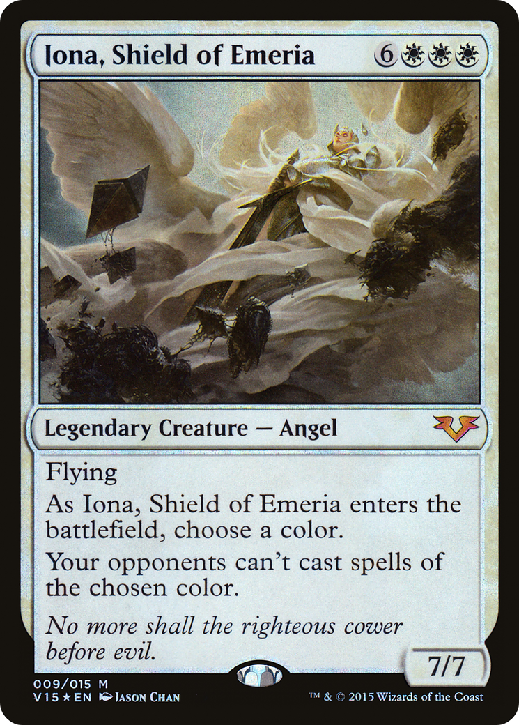 MAGIC: THE GATHERING  - Iona, Shield of Emeria (V15-009) - From the Vault: Angels Foil