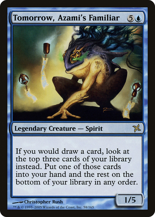 MAGIC: THE GATHERING  - Tomorrow, Azami's Familiar (BOK-058) - Betrayers of Kamigawa Foil