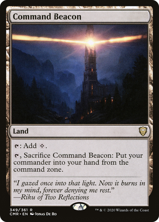 MAGIC: THE GATHERING  - Command Beacon (CMR-349) - Commander Legends