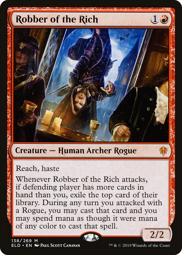 MAGIC: THE GATHERING  - Robber of the Rich (ELD-138) - Throne of Eldraine Foil