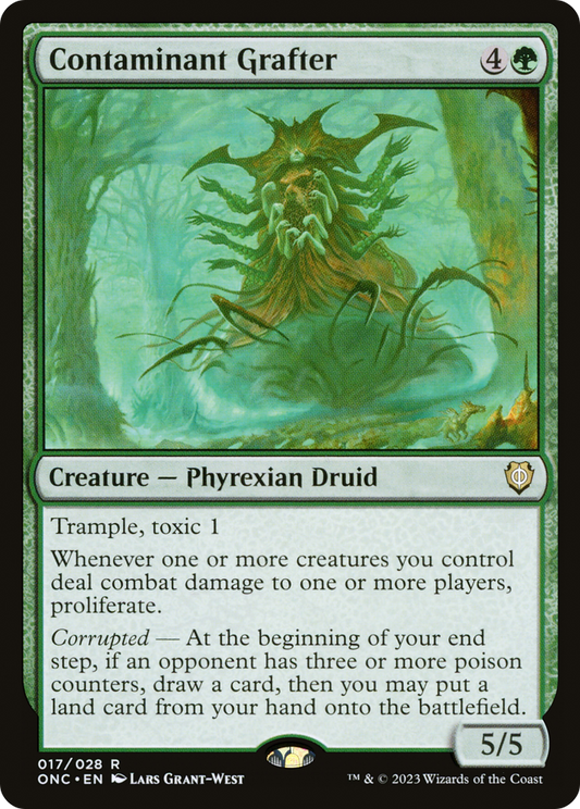 MAGIC: THE GATHERING  - Contaminant Grafter (ONC-017) - Phyrexia: All Will Be One Commander
