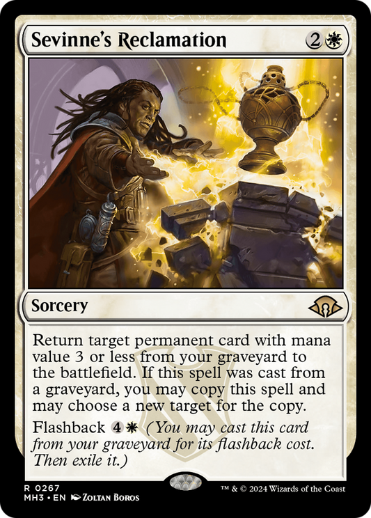 MAGIC: THE GATHERING  - Sevinne's Reclamation (MH3-267) - Modern Horizons 3
