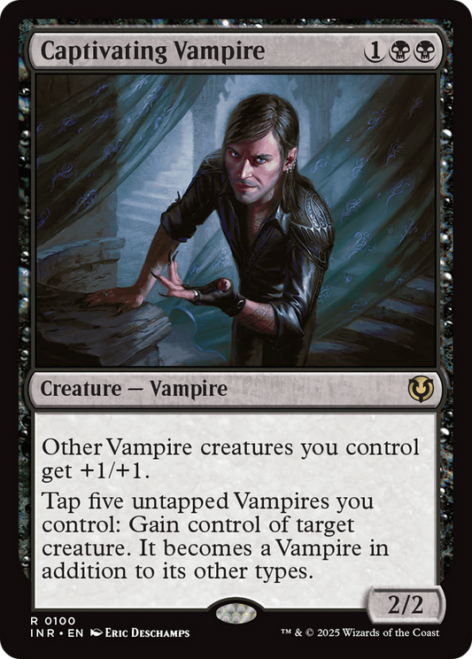 MAGIC: THE GATHERING  - Captivating Vampire (INR-100) - Innistrad Remastered