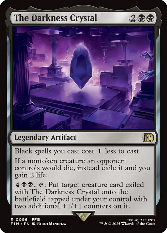 MAGIC: THE GATHERING  - The Darkness Crystal (FIN-096) - FINAL FANTASY