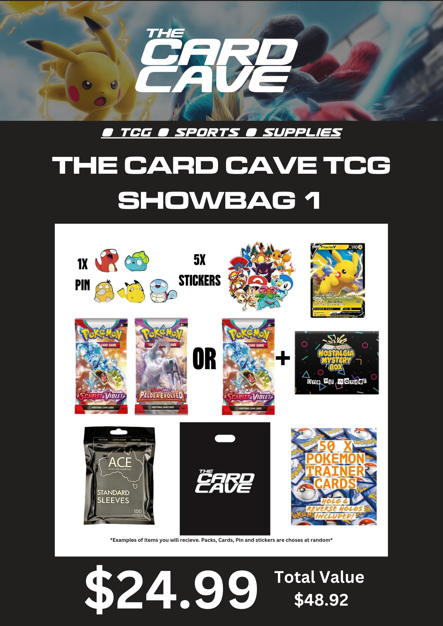 The Card Cave Pokemon Showbag 1
