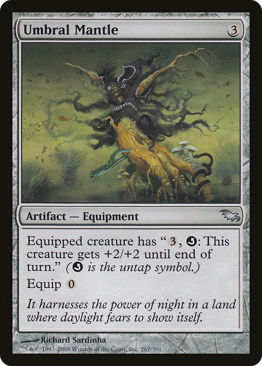 MAGIC: THE GATHERING  - Umbral Mantle (SHM-267) - Shadowmoor