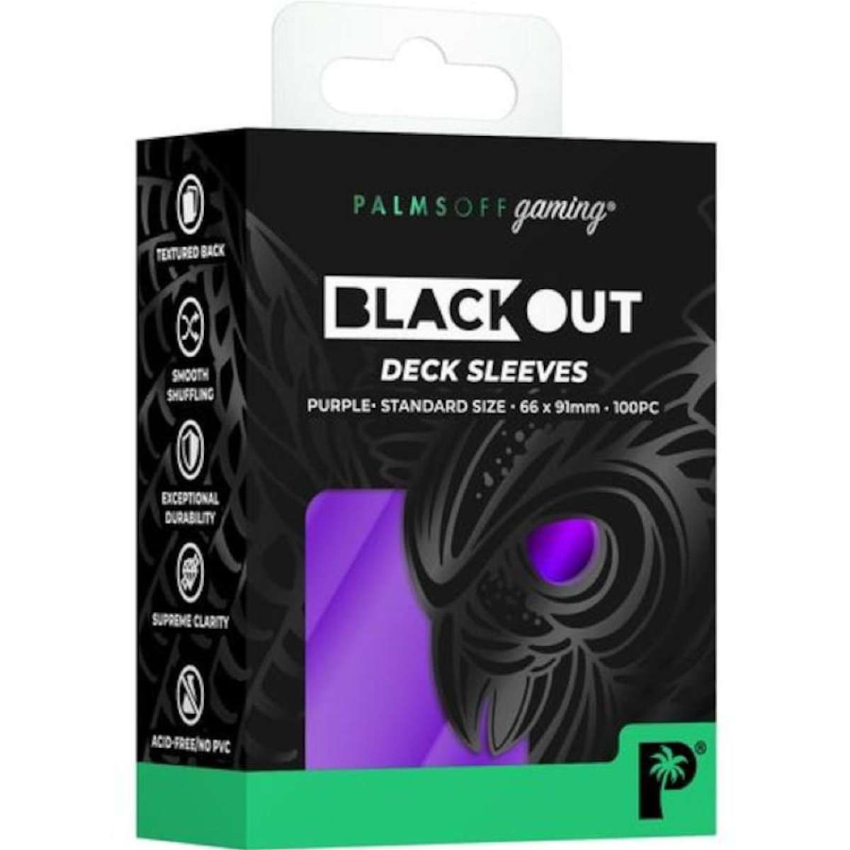 PALMS OFF - Blackout Deck Sleeves