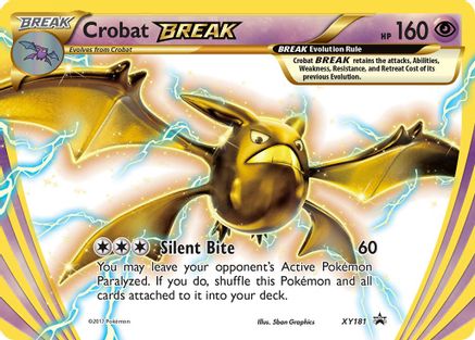 POKEMON TCG - Crobat BREAK XY181 XY Promos - Promo