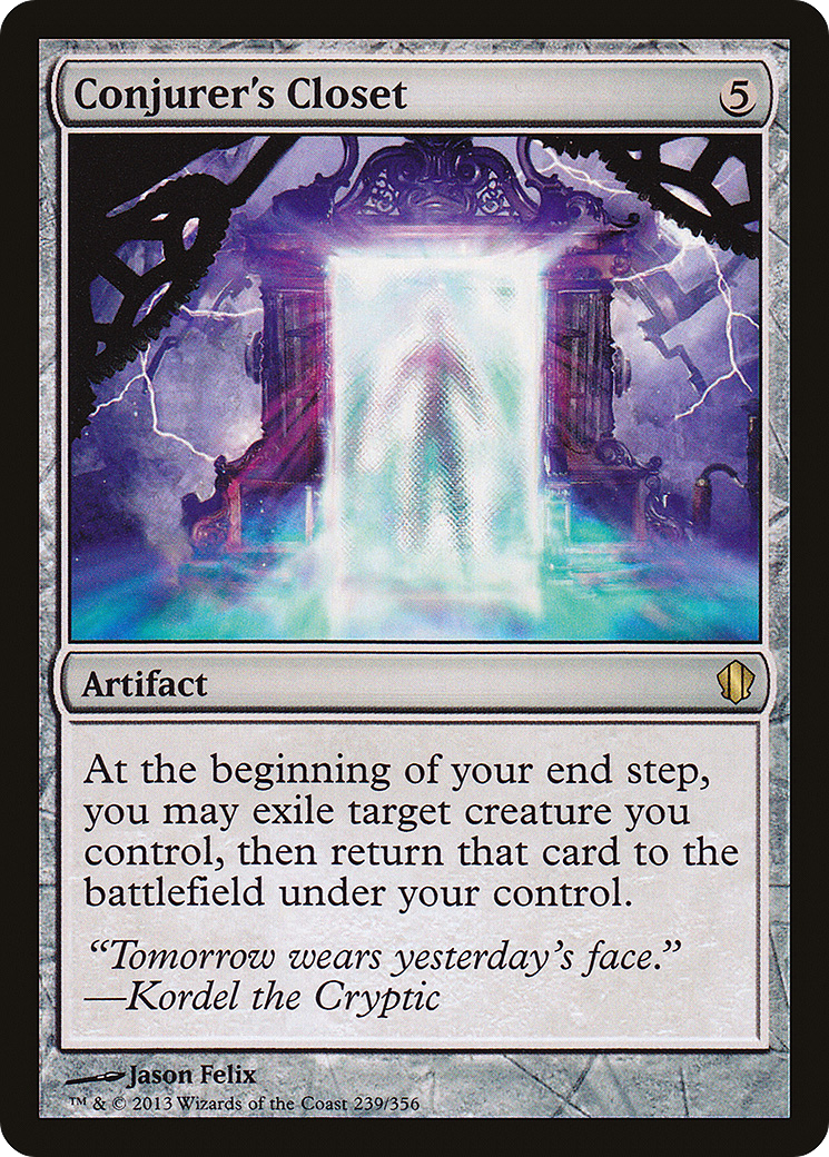 MAGIC: THE GATHERING  - Conjurer's Closet (C13-239) - Commander 2013