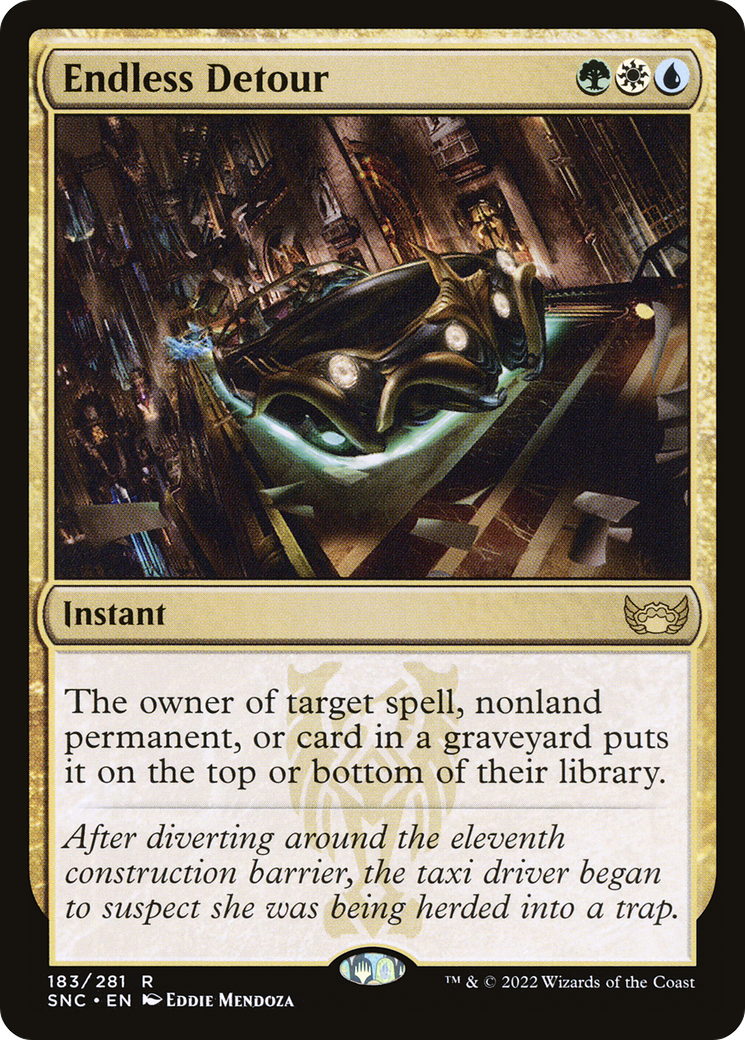 MAGIC: THE GATHERING  - Endless Detour (SNC-183) - Streets of New Capenna