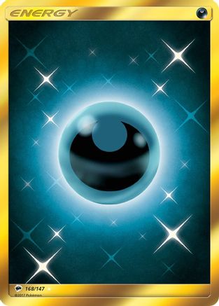POKEMON TCG - Darkness Energy (Secret) 168 SM  Burning Shadows - Secret Rare