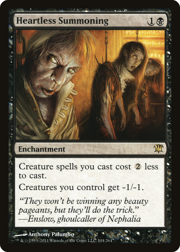 MAGIC: THE GATHERING  - Heartless Summoning (ISD-104) - Innistrad