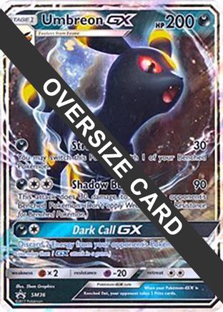 POKEMON TCG - Umbreon GX - SM36 Jumbo Cards - Promo