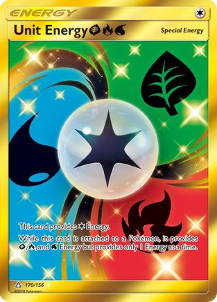 POKEMON TCG - Unit Energy GRW (Secret Rare) 170 SM  Ultra Prism - Secret Rare