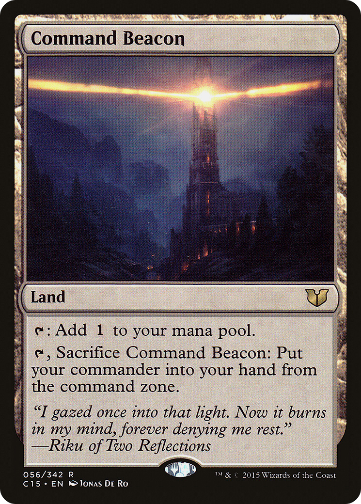 MAGIC: THE GATHERING  - Command Beacon (C15-056) - Commander 2015
