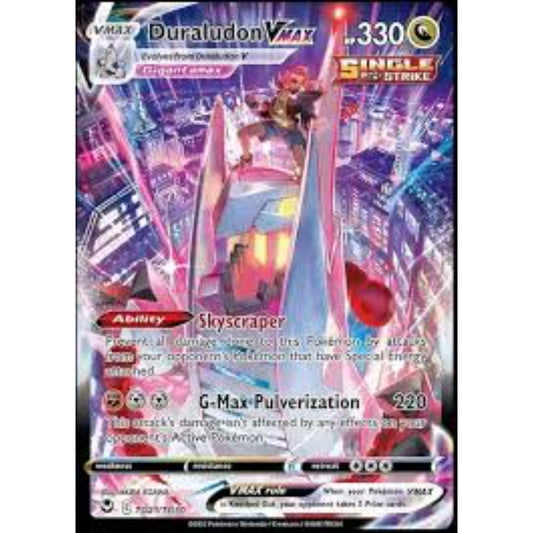 POKEMON TCG - DURALUDON VMAX TG21/TG30 SILVER TEMPEST TRAINER GALLERY