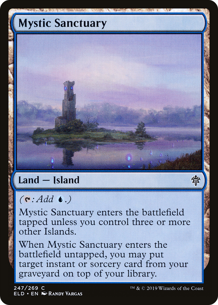 MAGIC: THE GATHERING  - Mystic Sanctuary (ELD-247) - Throne of Eldraine