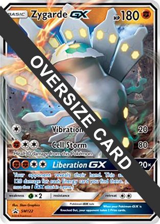 POKEMON TCG - Zygarde GX - SM122 Jumbo Cards - Promo